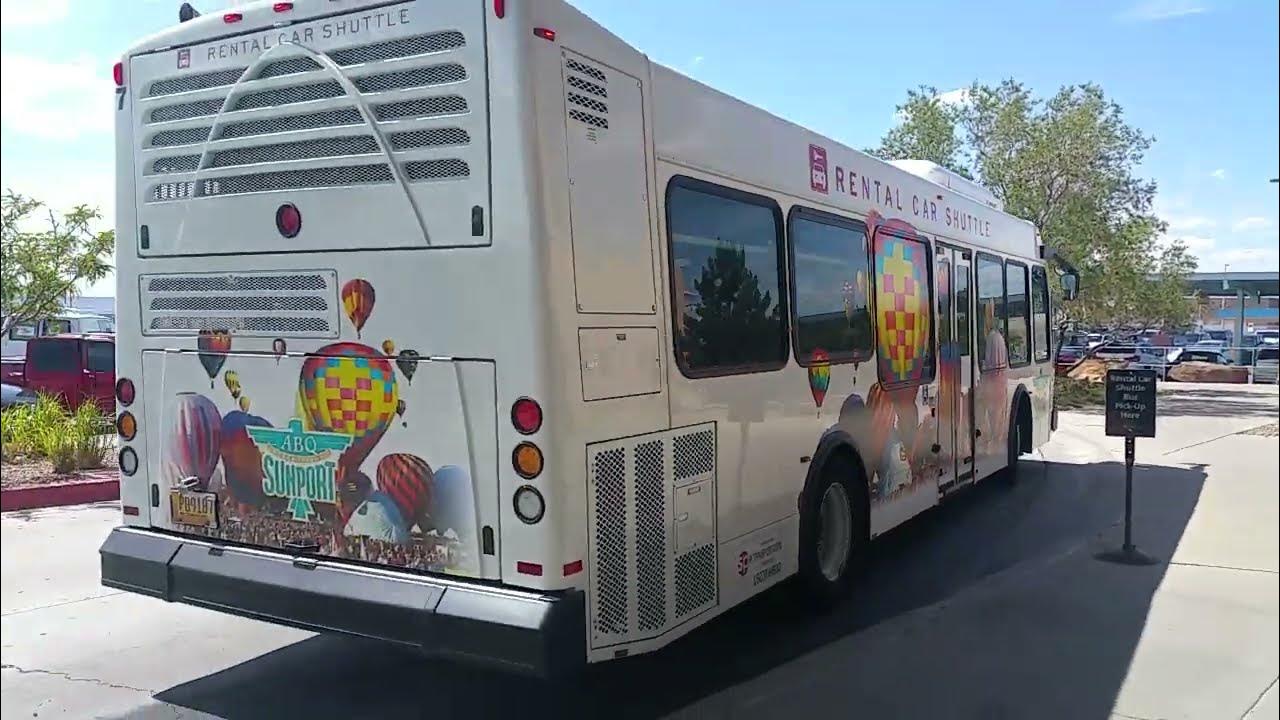 ALBUQUERQUE SUNPORT RENTAL CAR SHUTTLE BUSES YouTube