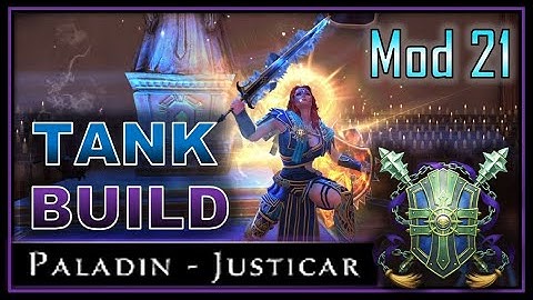NEW Mod 21 Paladin TANK Build for ALL Party Content! Protect Your Allies - Neverwinter