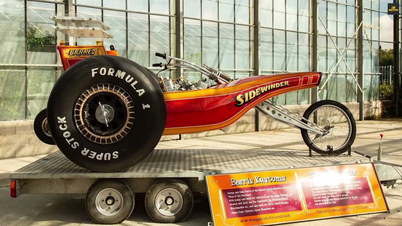 1975 George Barris Sidewinder: The Wildest Custom Trike Ever Built
