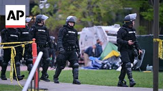 Police clear protest encampment at MIT