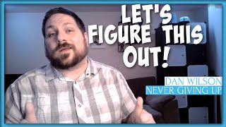 Dan Wilson - Never Giving Up | Not A Reaction