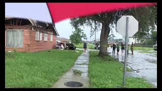 LIVE: Damage reported in Arabi from a funnel cloud