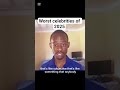 Worst celebrities of 2025 part 1 #reactvibestv
