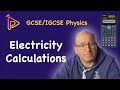 Charge Current and Voltage Equations Explained (IGCSE GCSE Physics & Science)