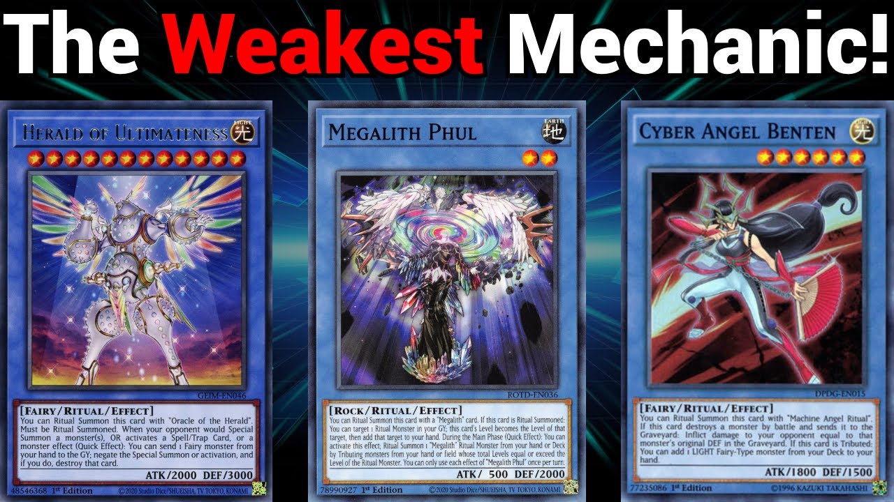 Let's Talk About the Weakest Summoning Mechanic! Ritual Summoning, and How to Make it Better!