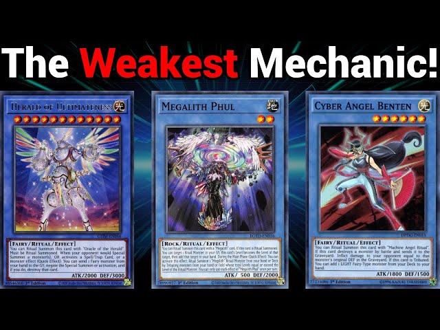 Let's Talk About the Weakest Summoning Mechanic! Ritual Summoning, and How  to Make it Better! - YouTube
