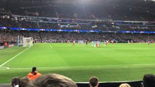 radamel falcao missed penalty vs man city fan pov champions league 21 02 2017