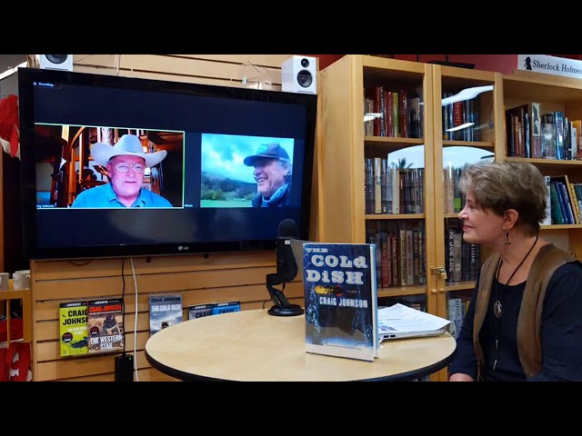 Craig Johnson and Robert Taylor in conversation with Barbara Peters