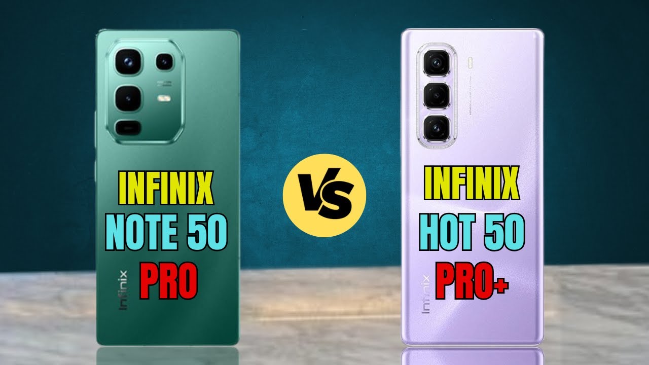 Infinix Note 50 Pro vs Infinix Hot 50 Pro Plus  🔥 Full Specs Comparison