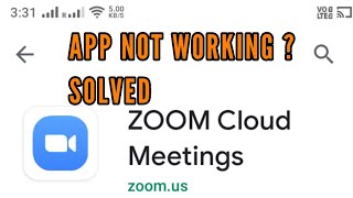Zoom Cloud Not Working Working & All Problem Solved 2023