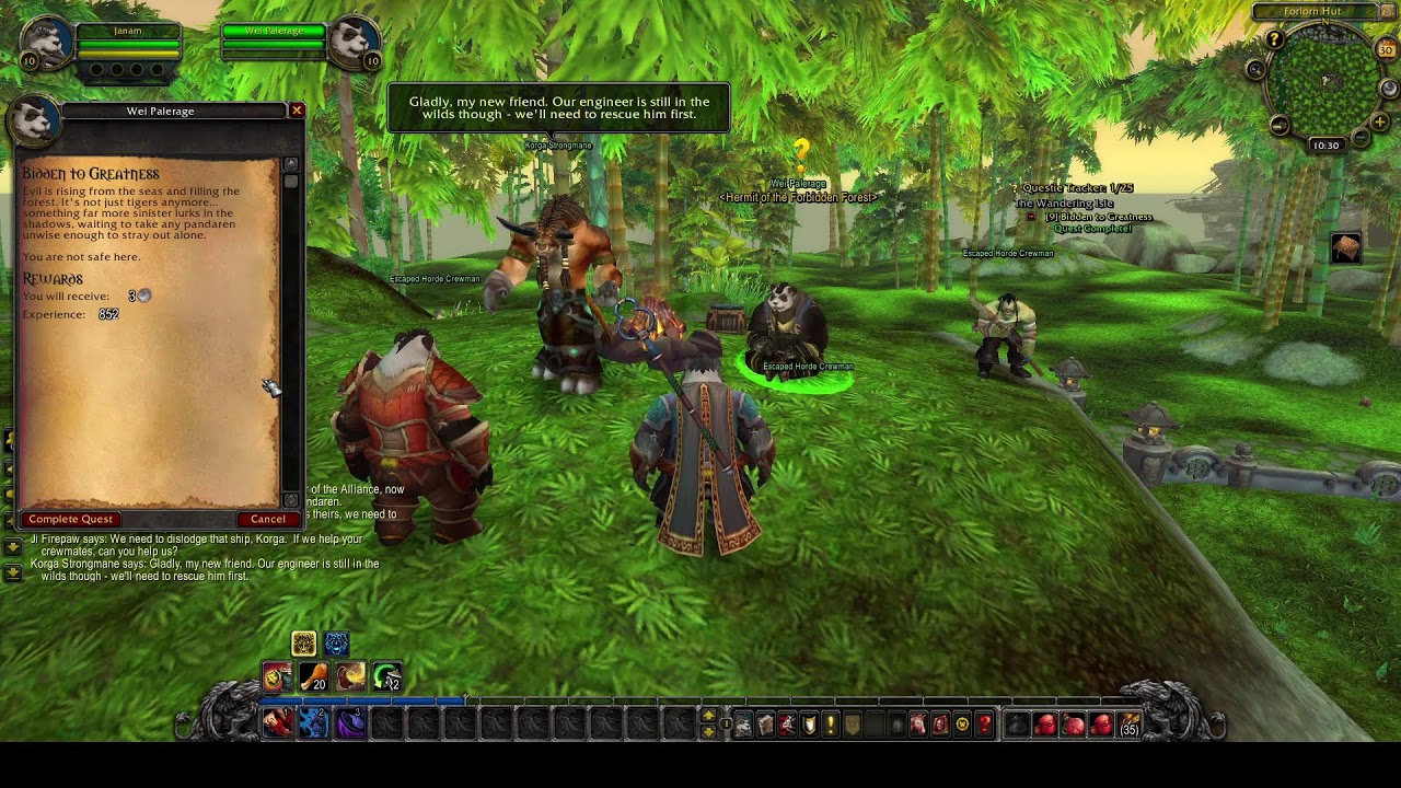 Casual Questing with Nova | WoW Mists of Pandaria Classic