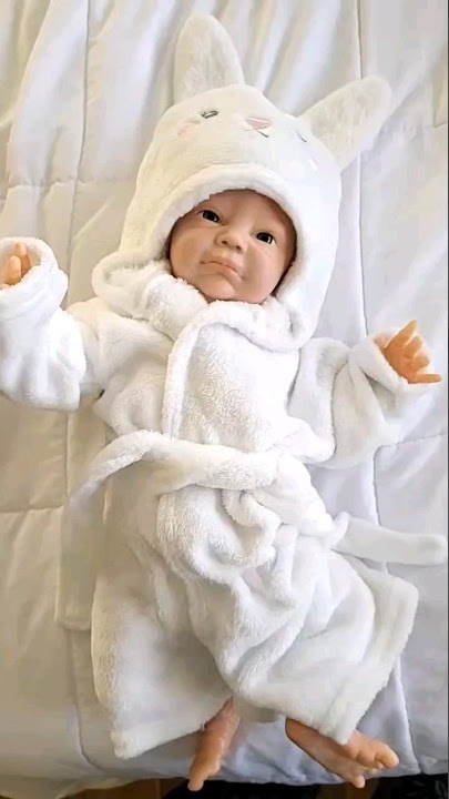 Hyper Realistic Reborn Baby Doll Dressing 💞 #dolls #dollcollector