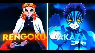 🔥RENGOKU VS AKAZA🔥 AMV/EDIT 4K❤️‍🔥🔥 #viral #anime #animeamv