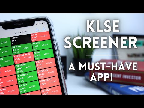 KLSE Screener | The Best Companion for Malaysian Stock Investors