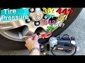 How To Check Tire Pressure &amp; Inflate Tires to CORRECT Pressure -Jonny DIY