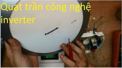 Quạt trần Panasonic công nghệ Inverter (2)