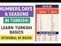 Turkish for Beginners: Numbers, Days & Months | İstanbul A1 Turkish | P 8