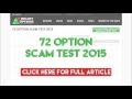 72 Option Scam Test 2015
