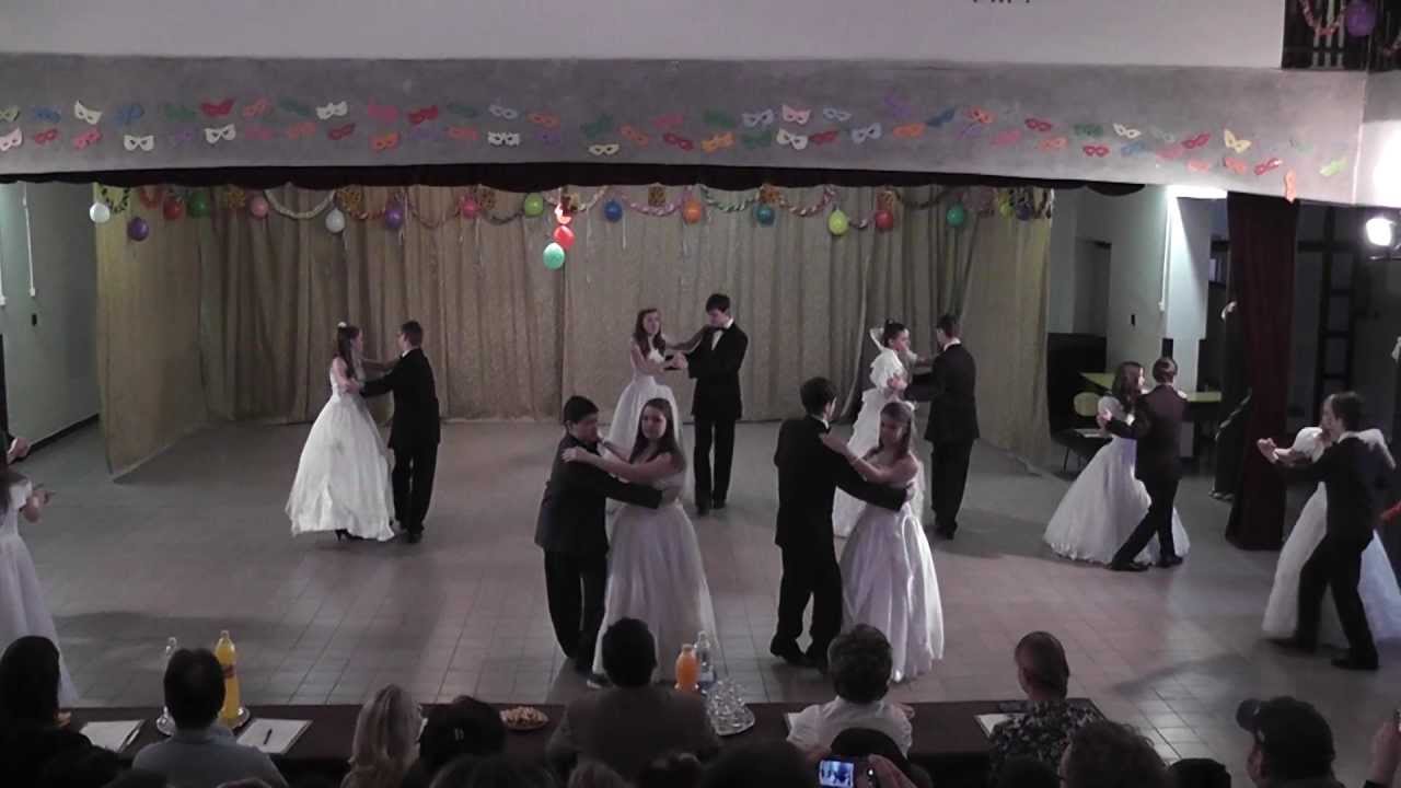 Nyitótánc Angol keringő 2013 Emőd farsang