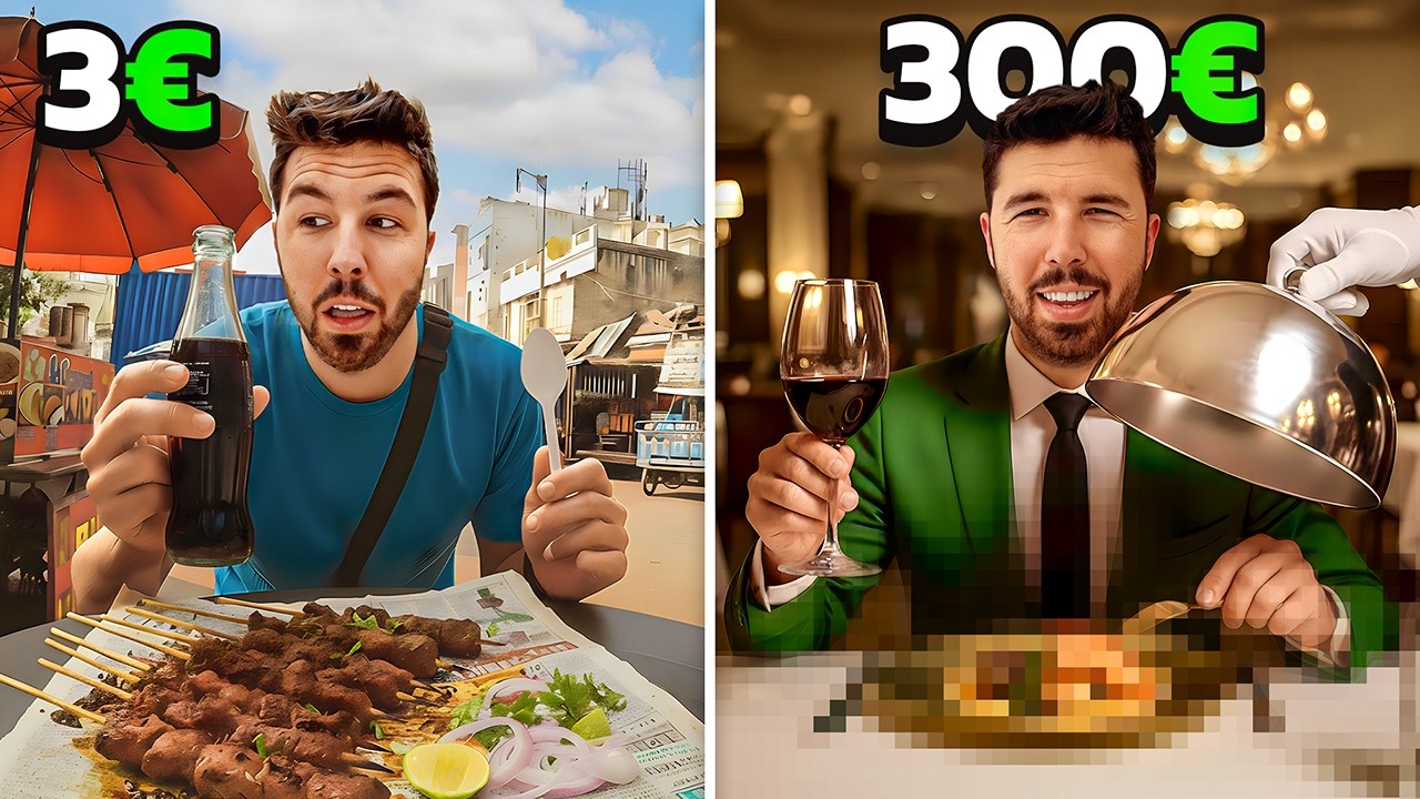 Comida en África por 3€ VS 300€  | Vlog