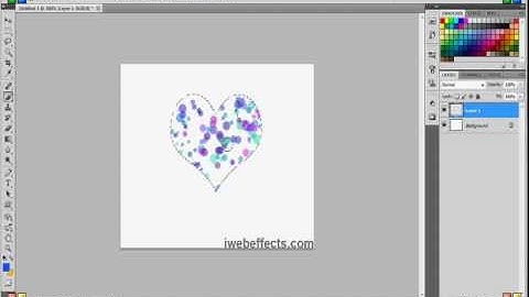 Creating beautiful graphical heart-A-Photoshop tutorial by iwebeffects.com
