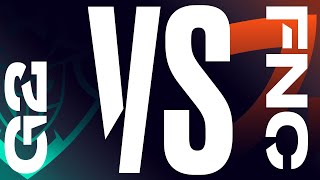G2 vs. FNC - Playoffs Round 2 Game 4 | LEC Summer Split | G2 Esports vs. Fnatic (2020)