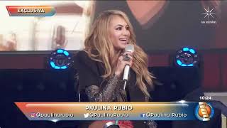 Paulina Rubio -  Entrevista  Parte 2 - Programa Hoy