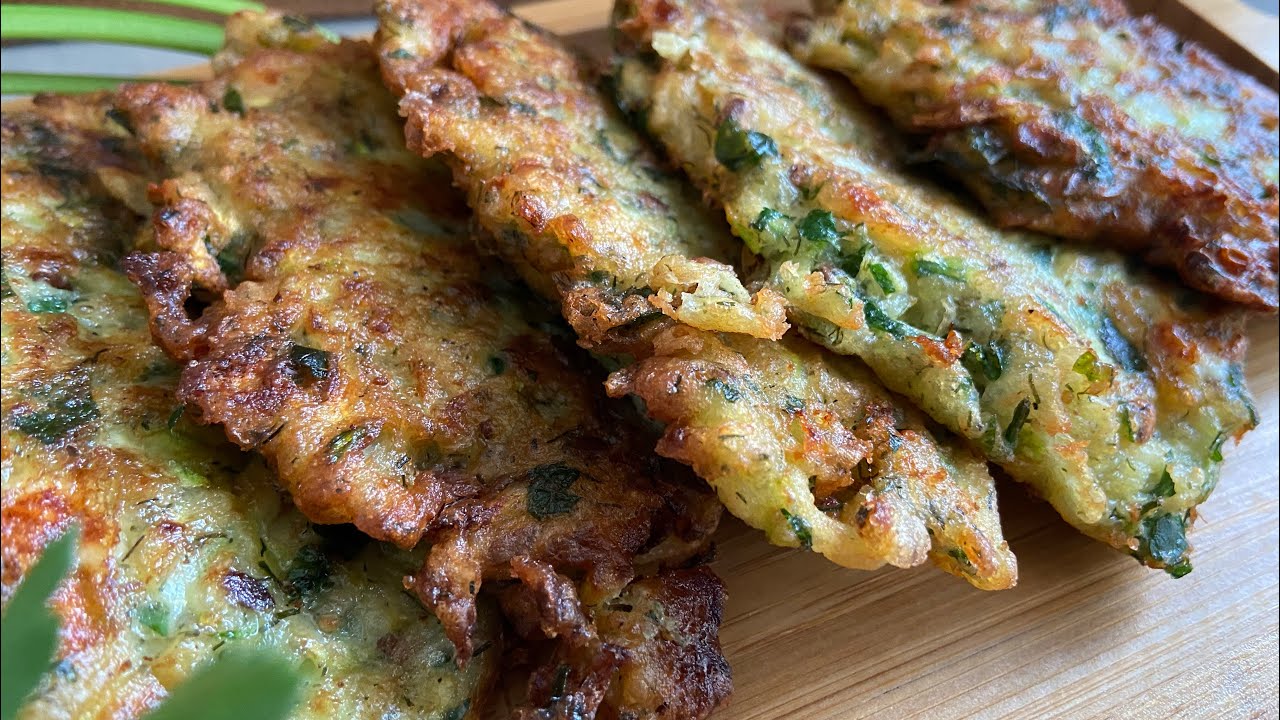Türkische Zucchini Puffer Kabak Mücveri — Rezepte Suchen