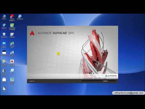 Video 1: Dạy vẽ Autocad - Thiết lập giao diện cho Autocad 2015