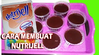 CARA MEMBUAT NUTRIJELL COKLAT DENGAN MUDAH DAN CEPAT