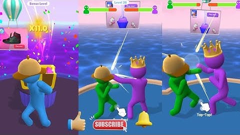 Giant Rush!,Walkthrough All Levels _ New Ball - Gameplay iOS Level(37-38-40) New Update