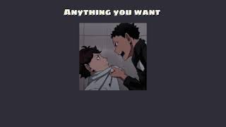 thaisub // anything you want – JAWNY