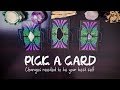 Pick A Card | Changes needed to be your best self