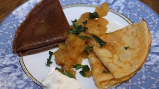 Юлия Высоцкая — Блины с ананасовым соусом Юлия Высоцкая — Блины с ананасовым соусом
