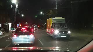 Driving Through Brixton South London England Uk 2021 Uk Lockdown 2021