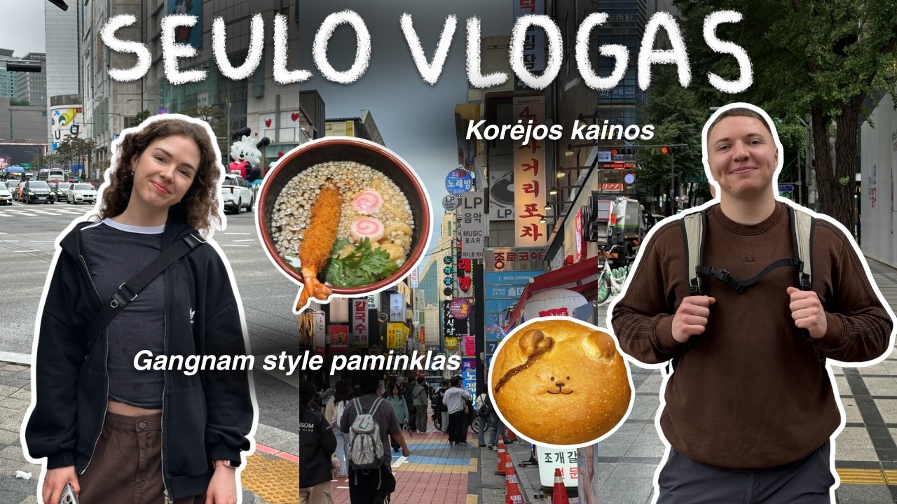 video P. KORĖJA #2 kainos, maistas ir Gangnam style paminklas