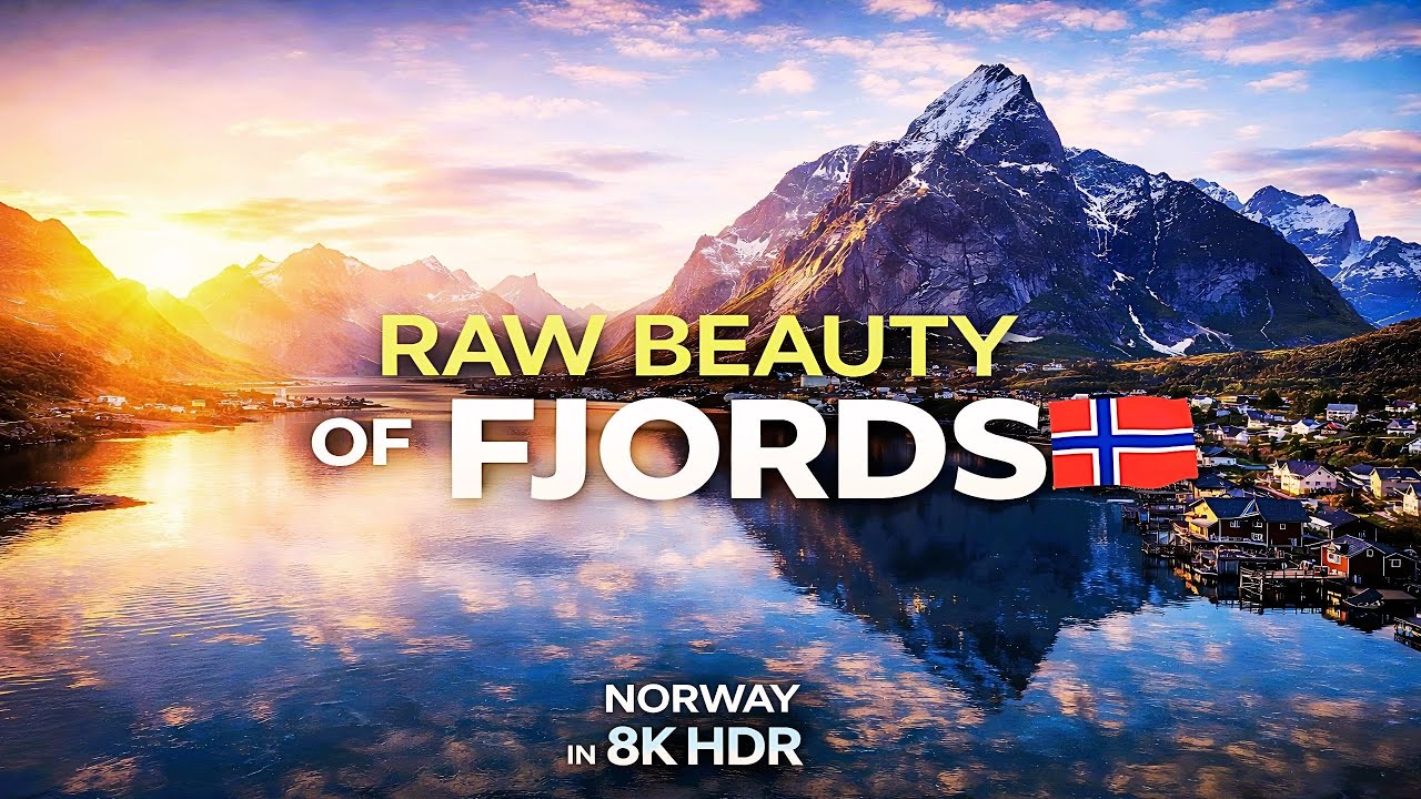 Norway 8K | Land of Fjords, Midnight Sun & Arctic Wonders