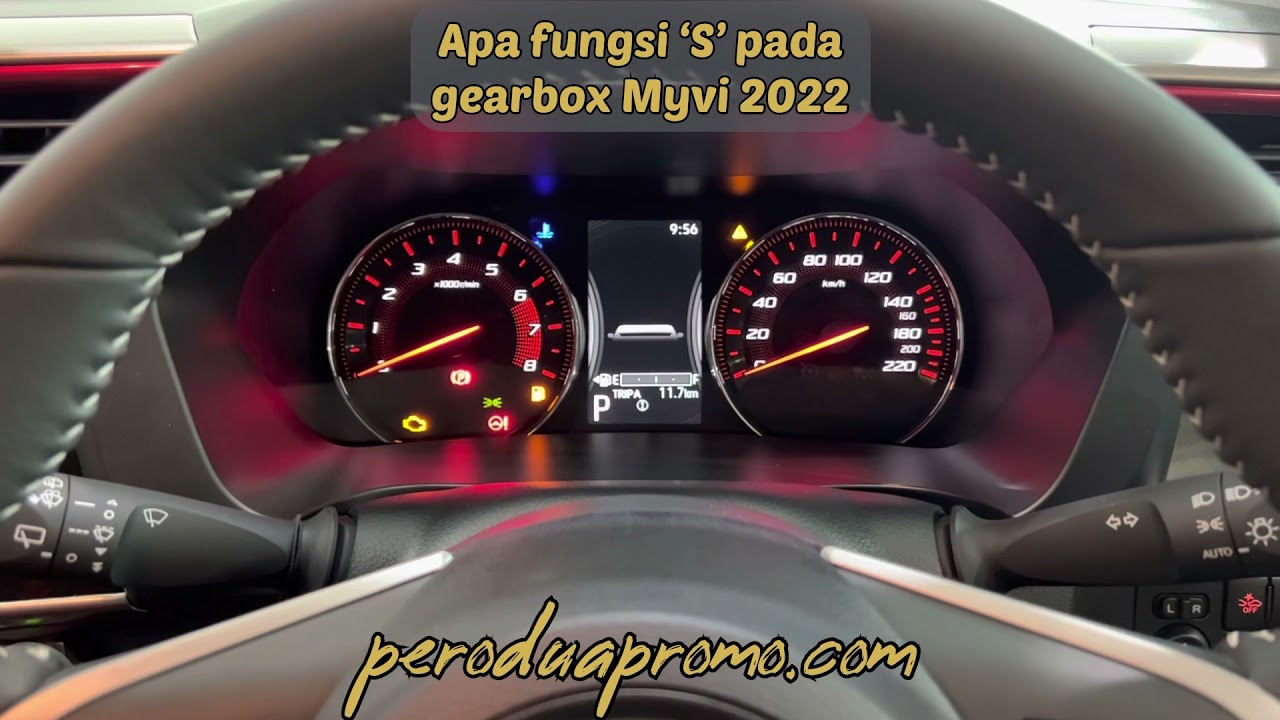 Apa fungsi S dengan B pada gearbox myvi baru? YouTube