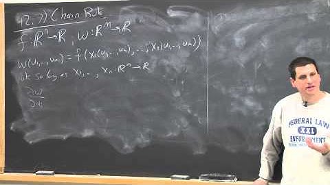 Calc III: Lecture 08: Spring 2013 (3/4/13): Chain Rule