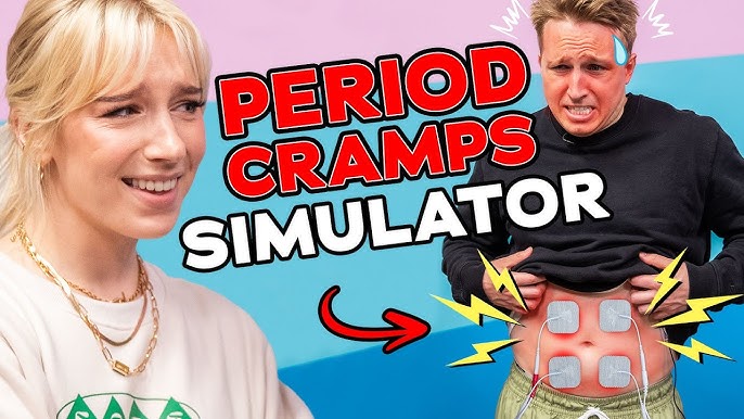 Guys Trying The Period Cramps Simulator.TikTok Compilation. 