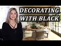 10 Modern Ways to Add Fresh Black Accents into Your Home - Decorating with Black | Julie Khuu