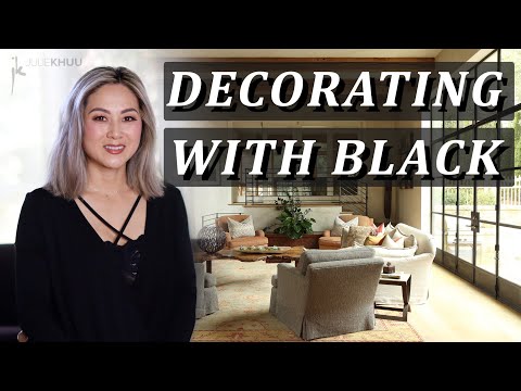 10 Modern Ways to Add Fresh Black Accents into Your Home | Julie Khuu