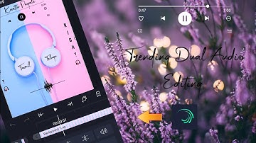 Instagram ❣️Trending Dual Audio Music Player 🎧Video editing |Alight motion |Master Tech