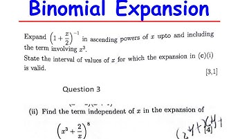 Binomial Expansion Explained | Math Boot Camp Class 1