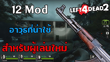 12 Mod อาวุธที่น่าใช้ สำหรับผู้เล่นใหม่ Left 4 Dead 2
