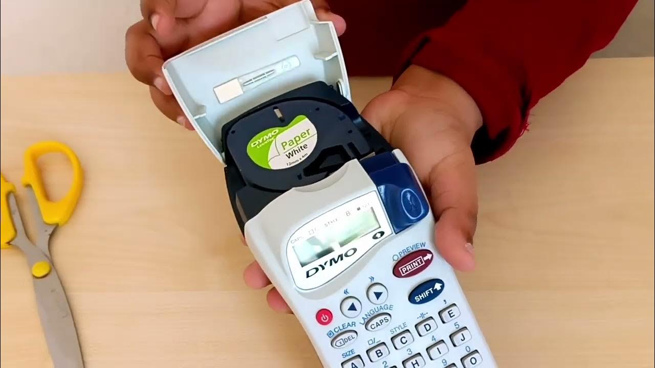 DYMO LetraTag XR Label printer YouTube
