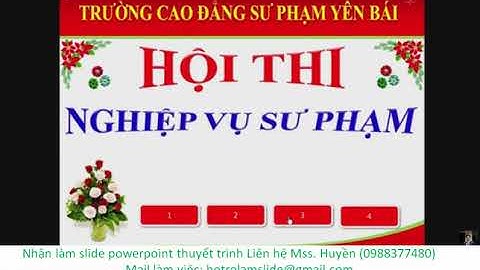 Tạo liên kết trong Slide Powerpoint 2016