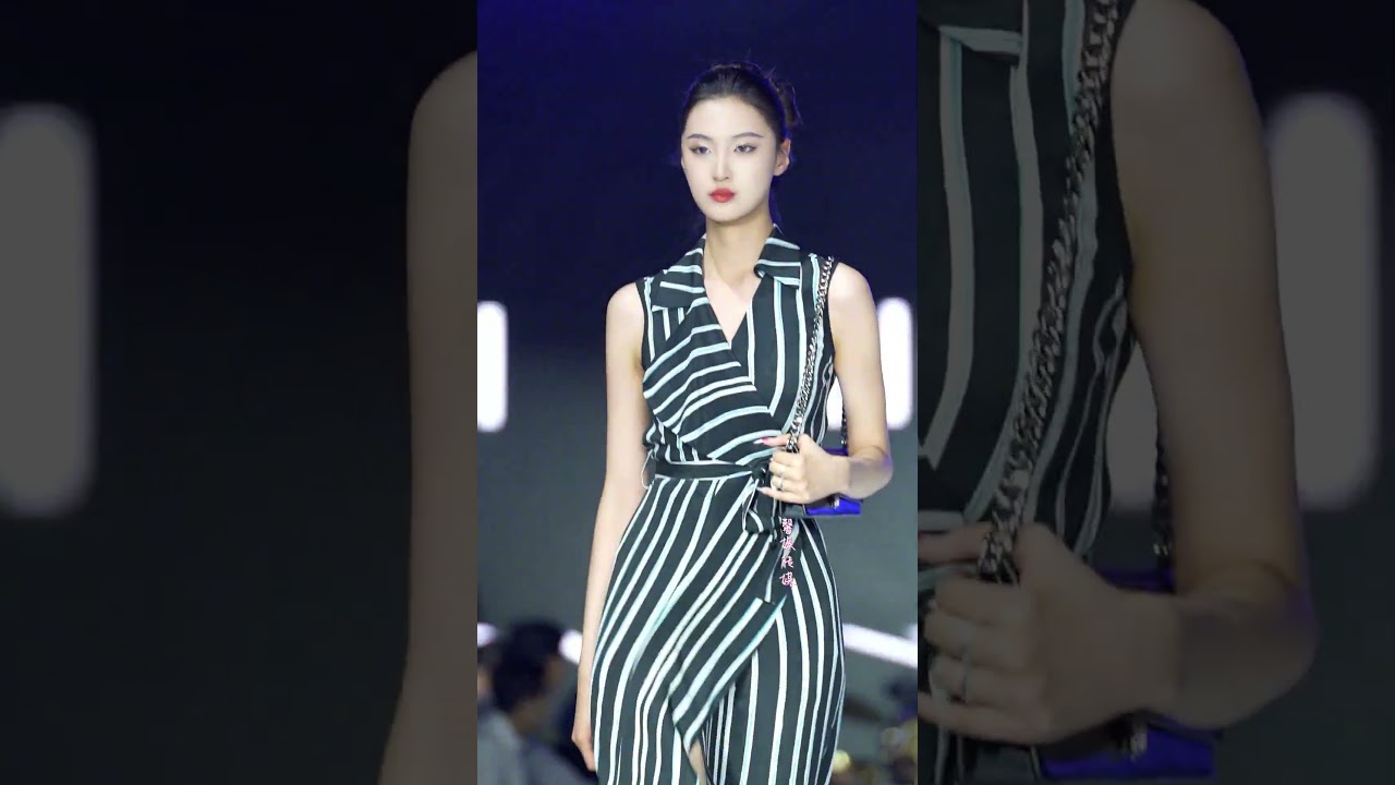 Dramatic silhouettes command attention on the runway.