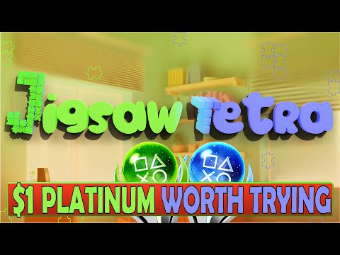 New Easy $1 Platinum Game Worth Trying - Jigsaw Tetra Quick Trophy Guide