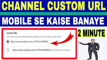 CUSTOM URL KAISE BANAYE 2021 || HOW TO SET CUSTOM URL 2021 || CUSTOM URL FOR YOUTUBE 2021